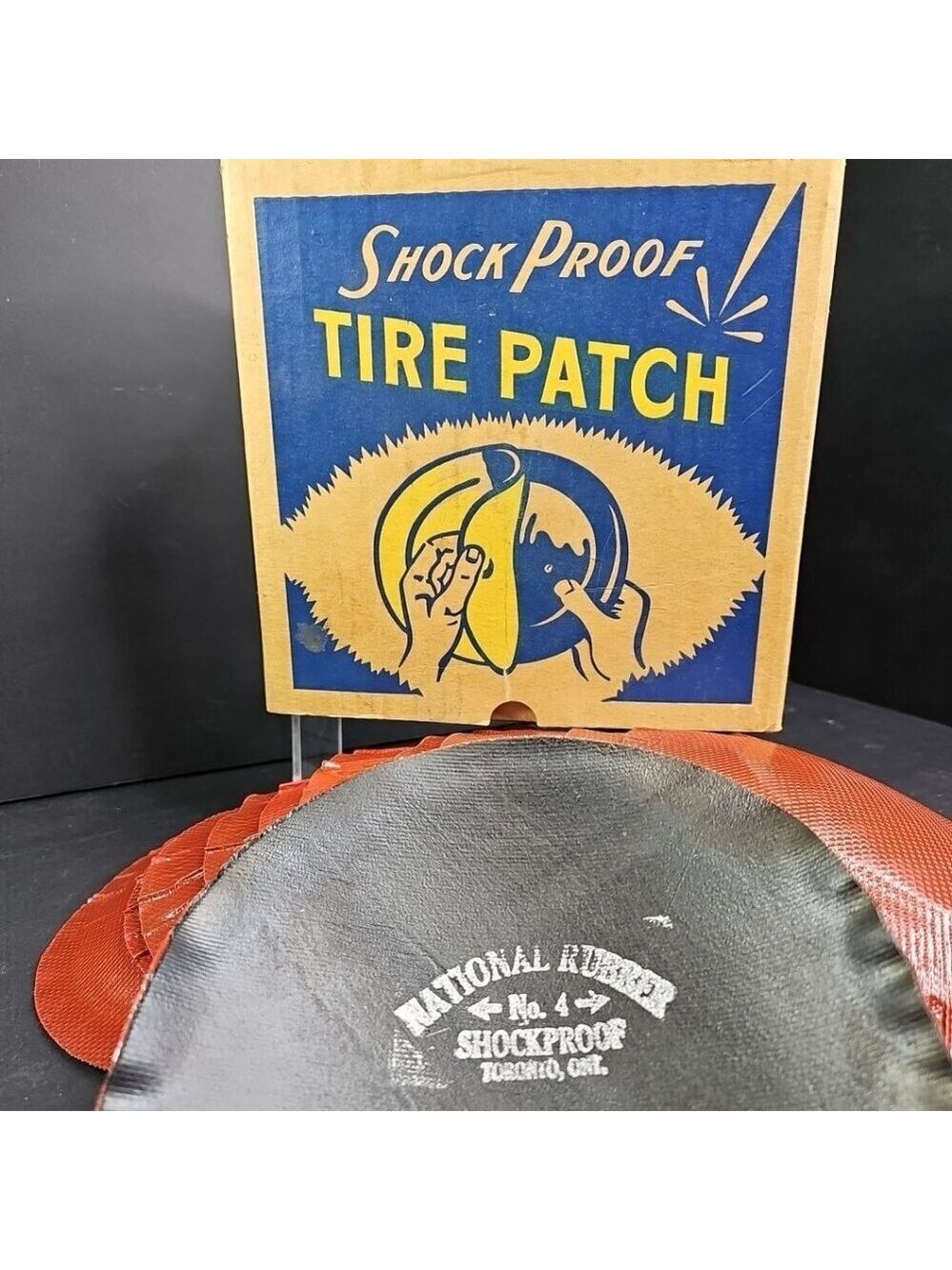 Shock Proof Tire Patch Kit No 4 National Rubber Toronto Ontario